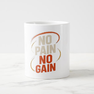 o Douleur Pas Gain Mug - Motivational Fitness Café
