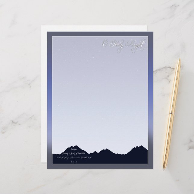 O en-tête de la nuit Sainte (Devant/Arrière en situation)