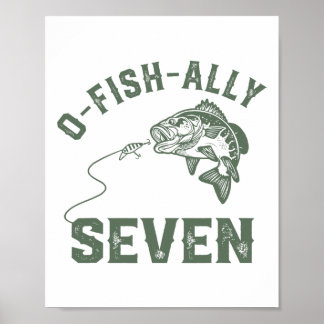 O-fish-ally Sept décorations d'anniversaire 7e ann