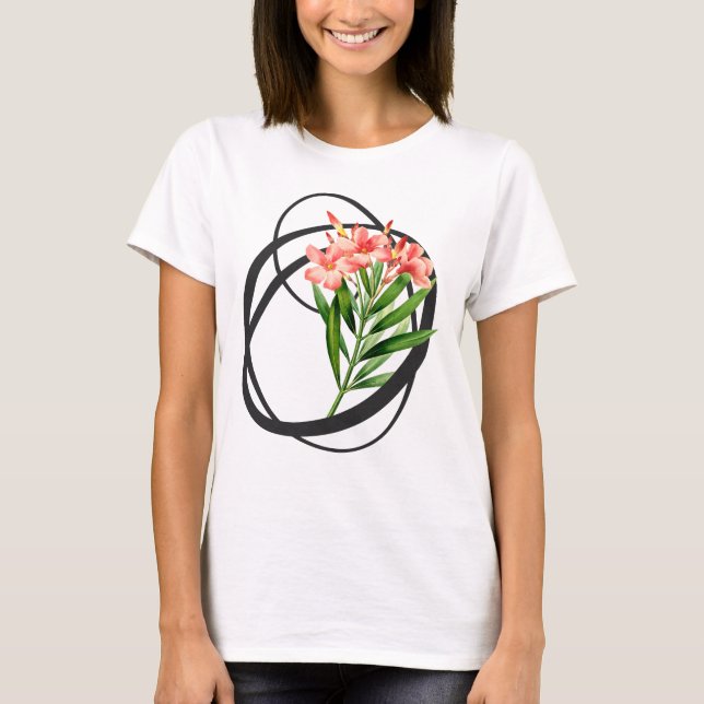 O initial, T-shirt Vintage Oleander (Devant)