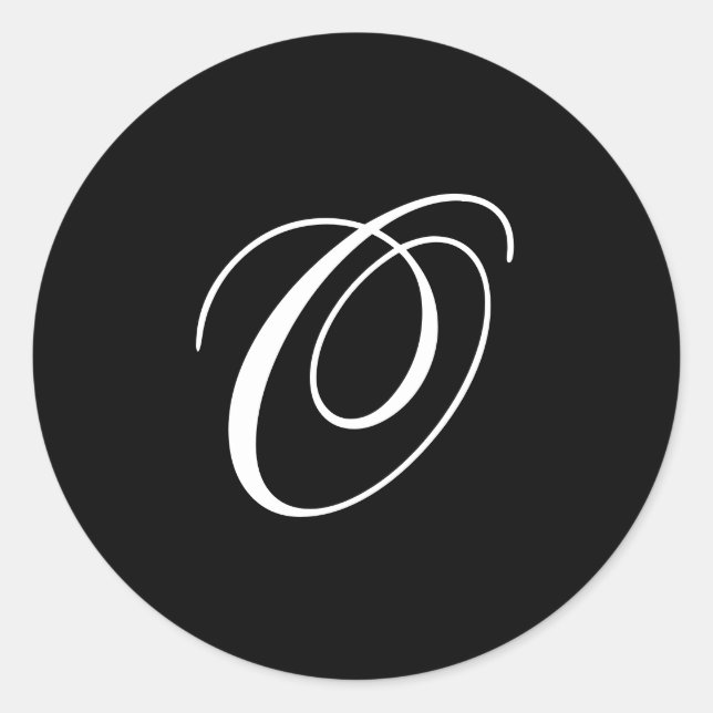 O Stickers Monogrammes (Devant)
