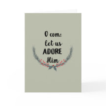 O, viennent carte de Noël