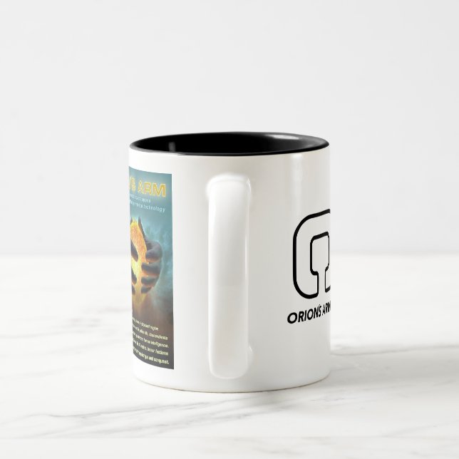 OA basic Logo and graphic mug (Poignée)