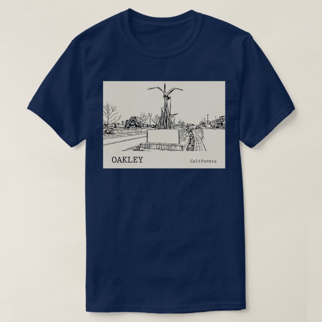Oakley California TShirt 1 (Design devant)