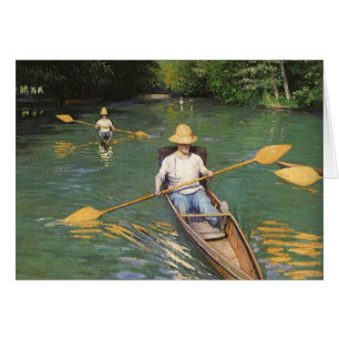 Oarsmen par Gustave Caillebotte, Art Vintage