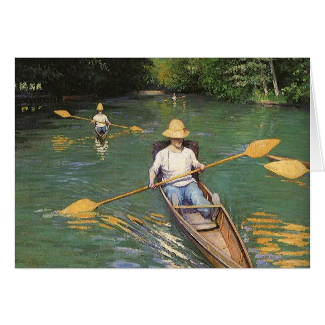 Oarsmen par Gustave Caillebotte, Art Vintage (Devant horizontal)