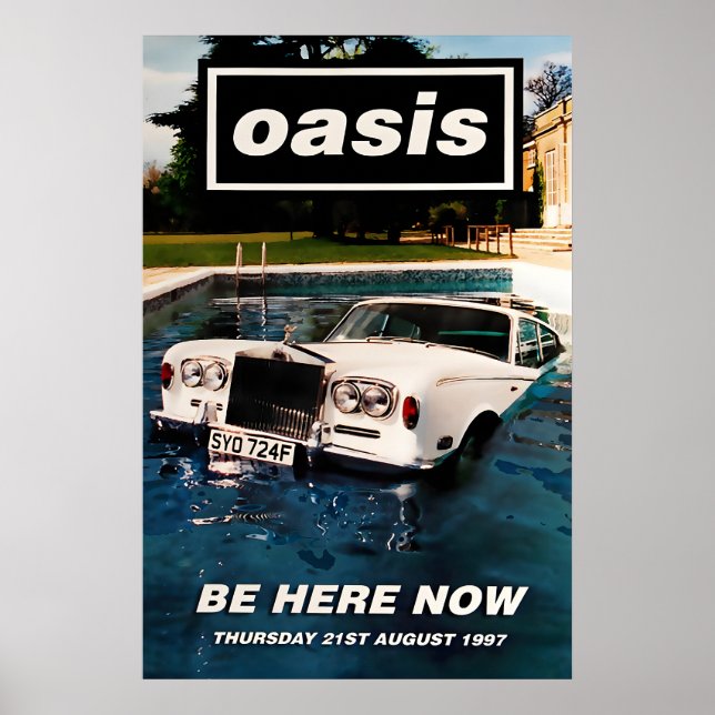 Oasis Be here now US Affiche Promo Impression 1 (Devant)