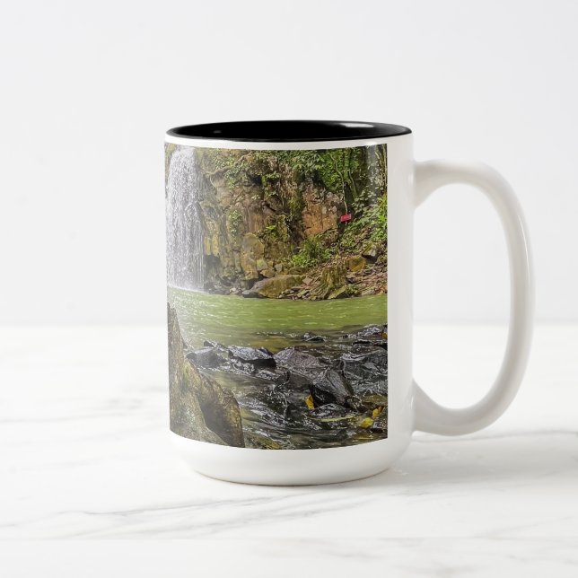 Oasis Mug - Green Forest et Rocky Strea (Droit)