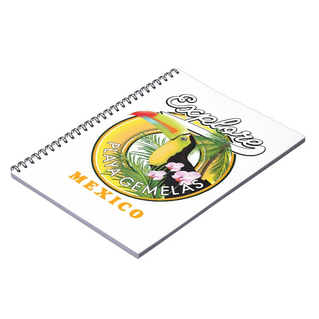 Oaxaca Mexique logo de voyage Carnet (Côté gauche)