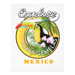 Oaxaca Mexique logo du voyage Photo Imprimer