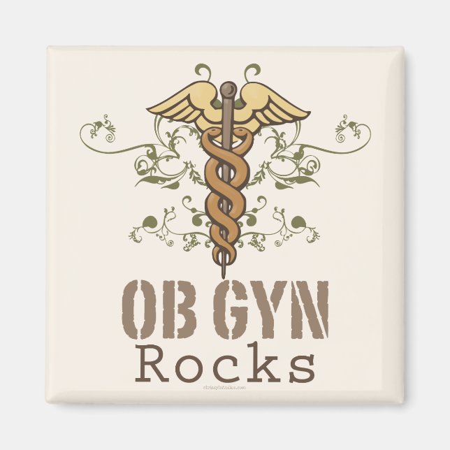 OB GYN Rocks Magnet (Devant)