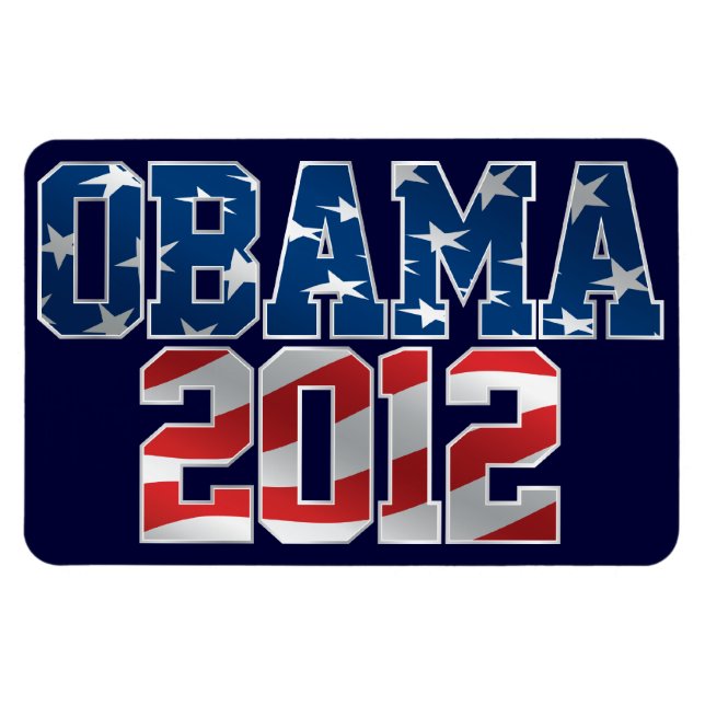 Obama 2012 Flexi Magnet (Horizontal)