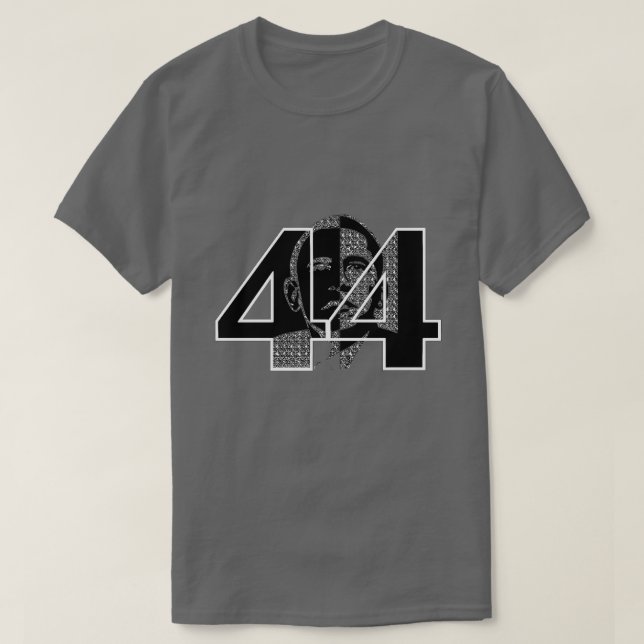 Obama 44ème président T-Shirt (Design devant)