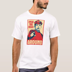 Obama - écartez votre richesse autour : T-shirt