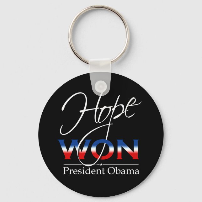 Obama ESPOIR GAGNÉ - Porte-clés (Recto)