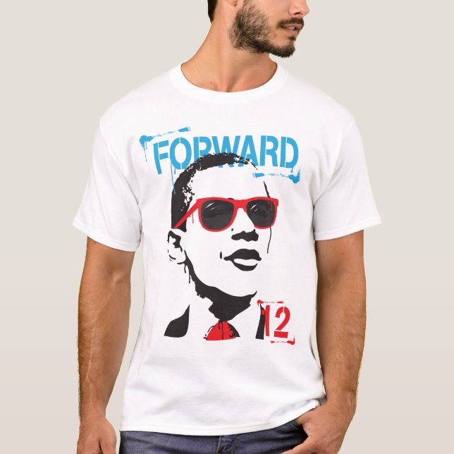 Obama expédient le T-shirt 2012 (Devant)