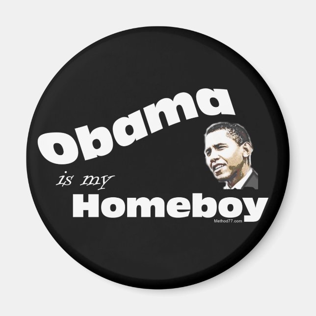 Obama Homeboy Magnet (Devant)