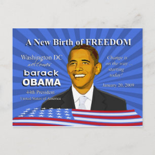 Obama Inauguration Events Carte postale Washington