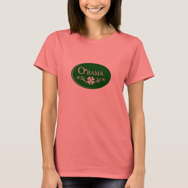 O'bama Ladies T-Shirt (Devant)