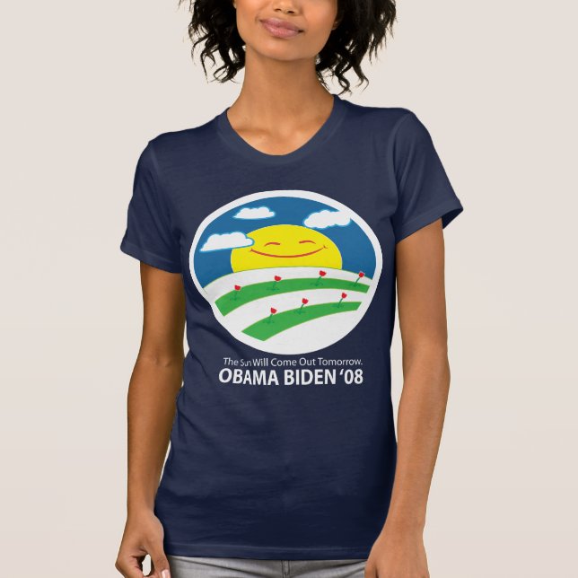 Obama, le soleil viendra T-shirt (Devant)