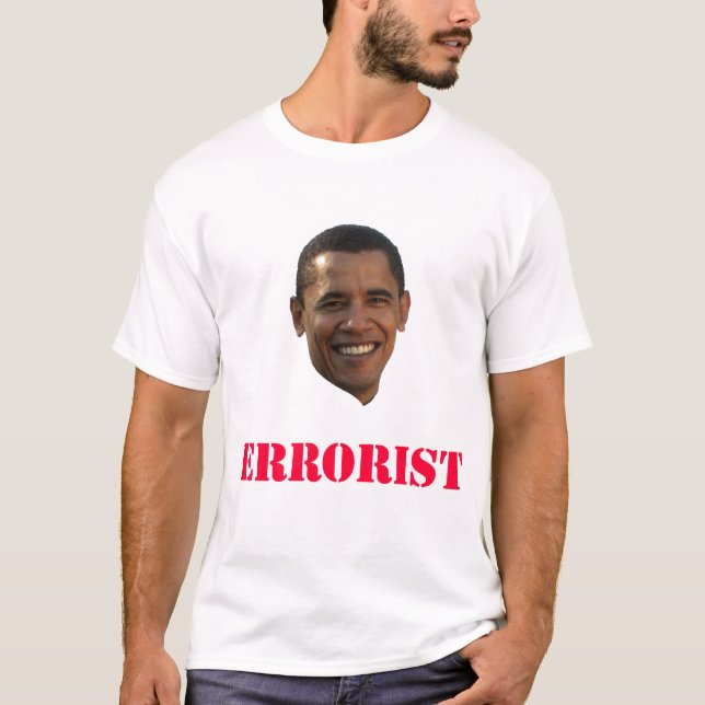 Obama le T-shirt d'Errorist (Devant)
