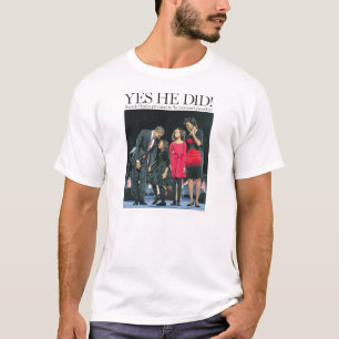 Obama : Oui il a fait ! T-shirt Union-Fait