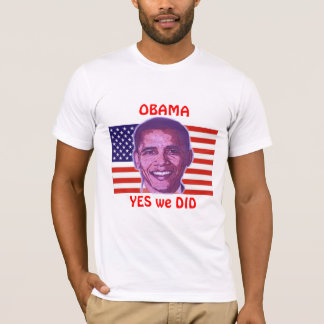 OBAMA Oui, nous avons fait la T-shirt