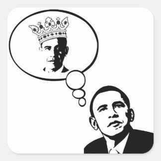 Obama pense que c'est le roi des autocollants