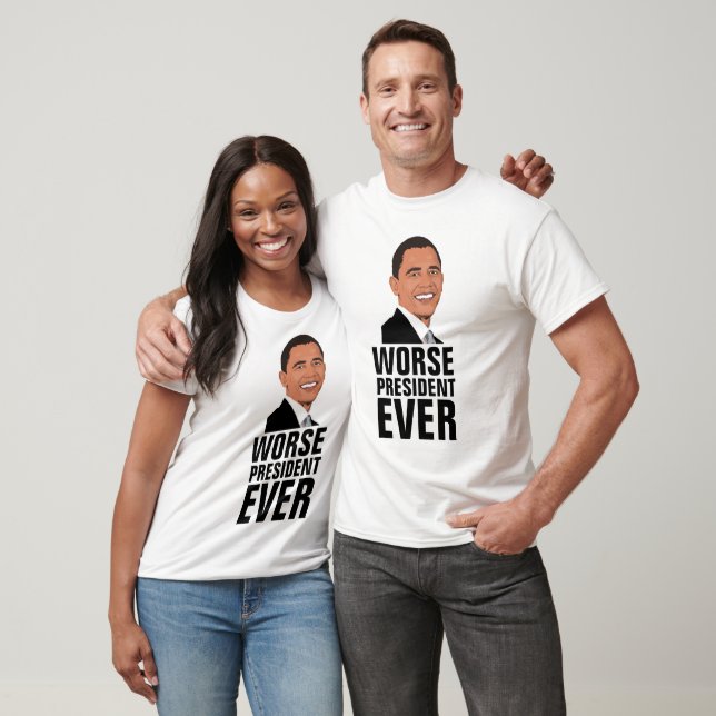 OBAMA, Pire président T-shirts éternels (Unisexe)