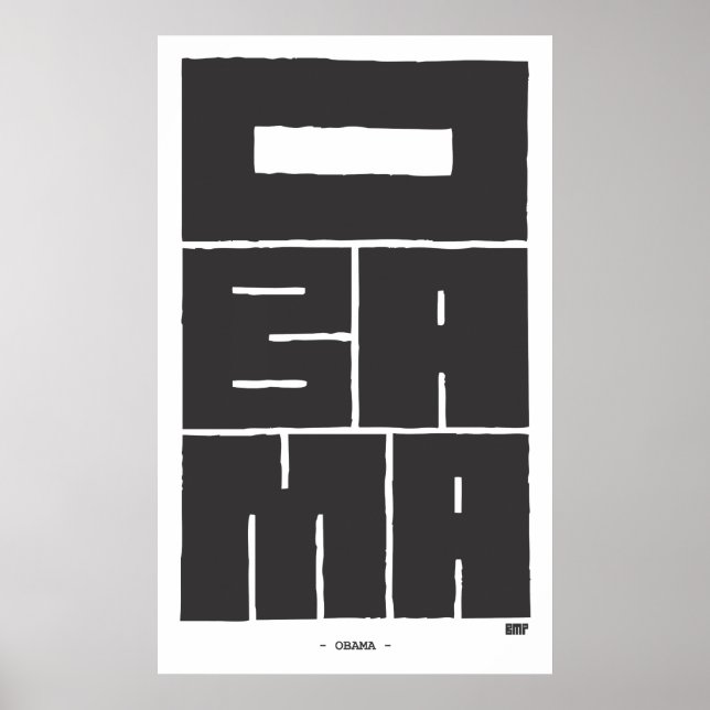 OBAMA POSTER (Devant)