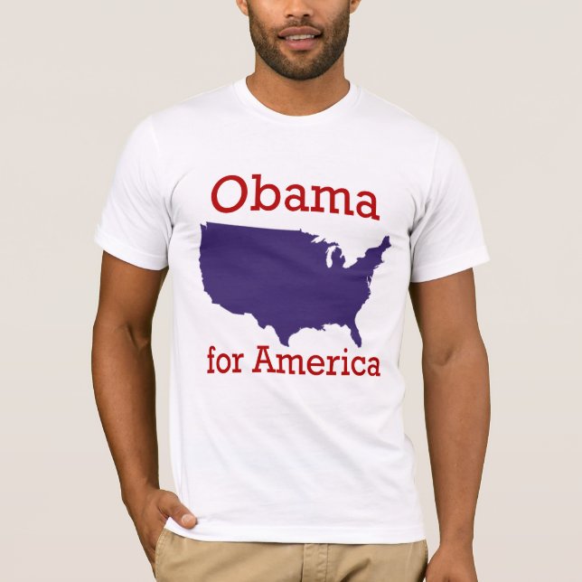 Obama pour le T-shirt de l'Amérique (Devant)