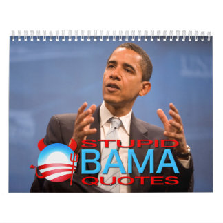 Obama stupide cite le calendrier