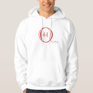 Obama Sweat Chemise Blanc/Rouge