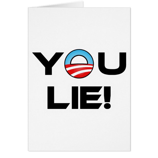 Obama, Tu Mens (Devant)
