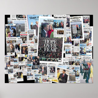 Obama : Un poster sur Hope Over Fear