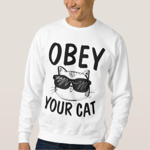 OBÉISSEZ VOTRE CHAT, T-shirts de chats amusants