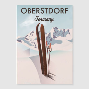 Oberstdorf Allemagne art ski.