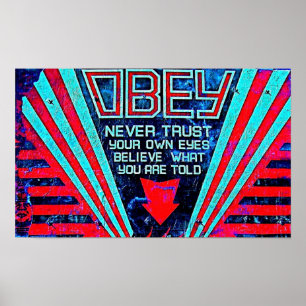 Obey ! Affiche