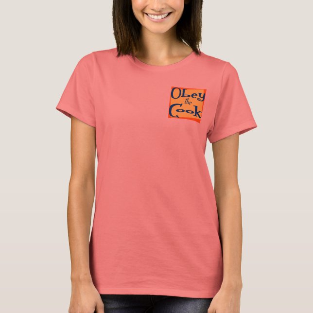 Obey the Cook Funny Kitchen Dit T-shirt (Devant)