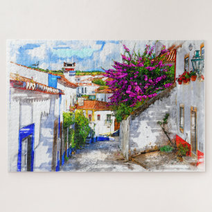 Obidos Fleurs Puzzle