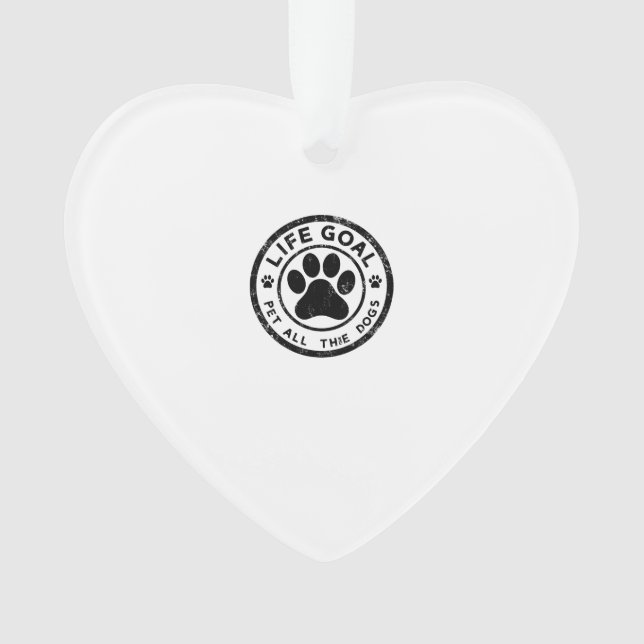 Objectif de vie Caresser tous les chiens Copie Cop (devant)