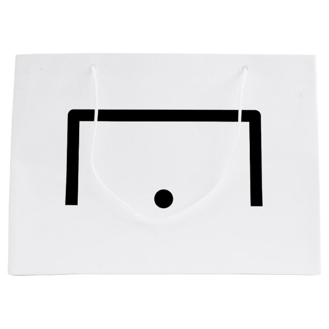 Objectif grand sac cadeau (Devant)