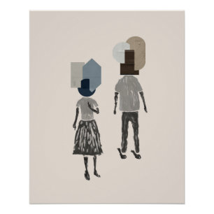 objet_16_une femme, un homme_1 affiche glacée
