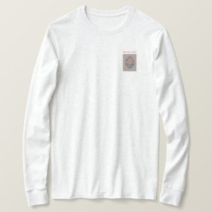 objet_17_un cygne en fleurs t-shirt