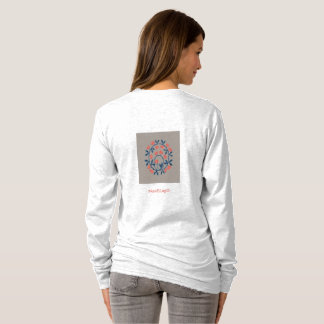 objet_17_un cygne en fleurs t-shirt