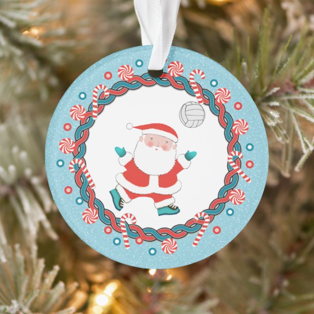 Objet de Noël de volley-ball (Arbre)
