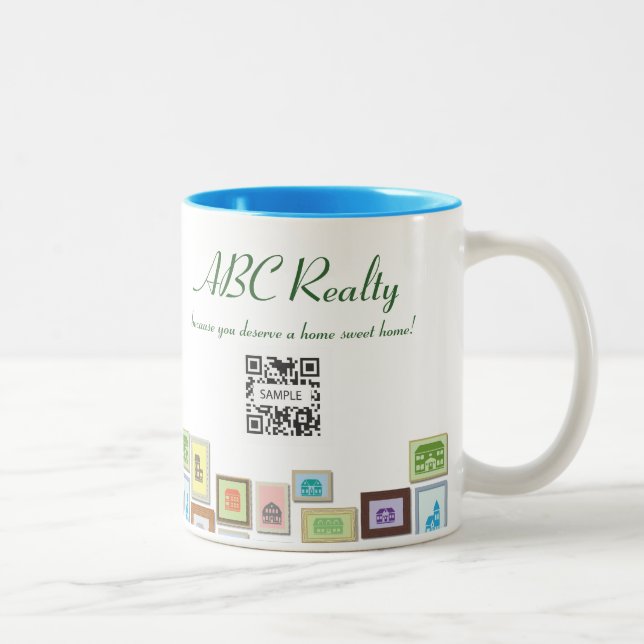 Objet immobilier d'ABC de modèle de tasse de café (Droit)