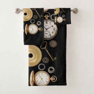 Objets Steampunk Gears Pocket watch Squelette Key