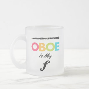 Oboe Coloré Est Mon Forte Oboiste Drôle Café Mug