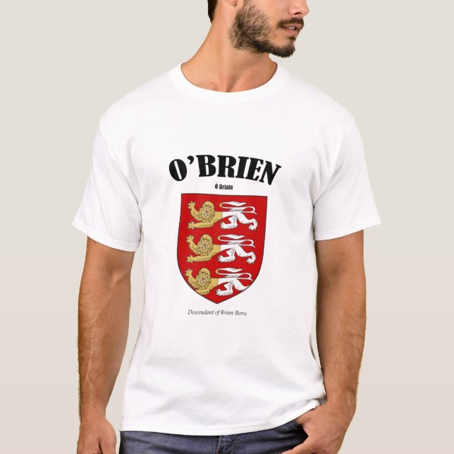 O'BRIEN Crest Traduction & Signification T-Shirt (Devant)